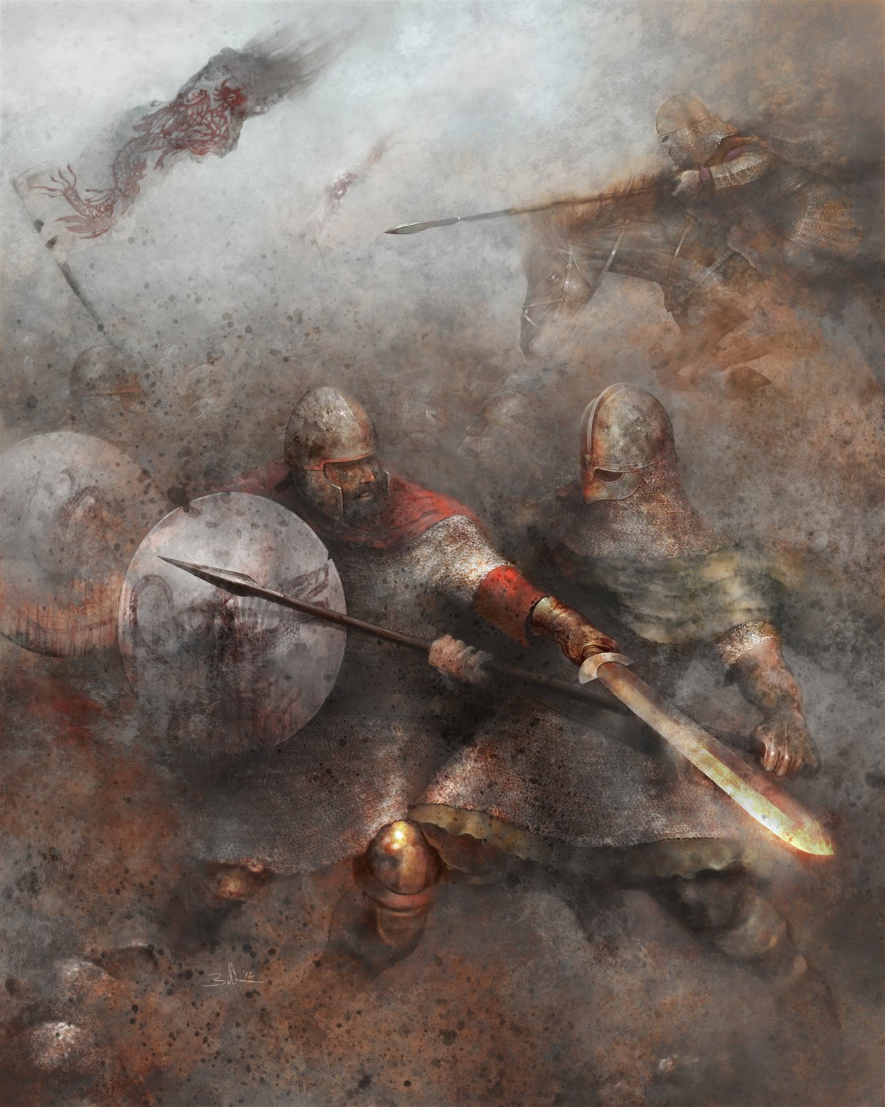 age of arthur battle by behnkestudio-d5nerlo jason behnke artist